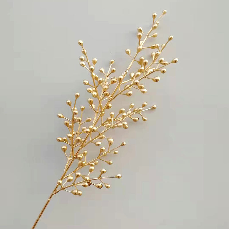 Elegant Metal Leaf Decoration
