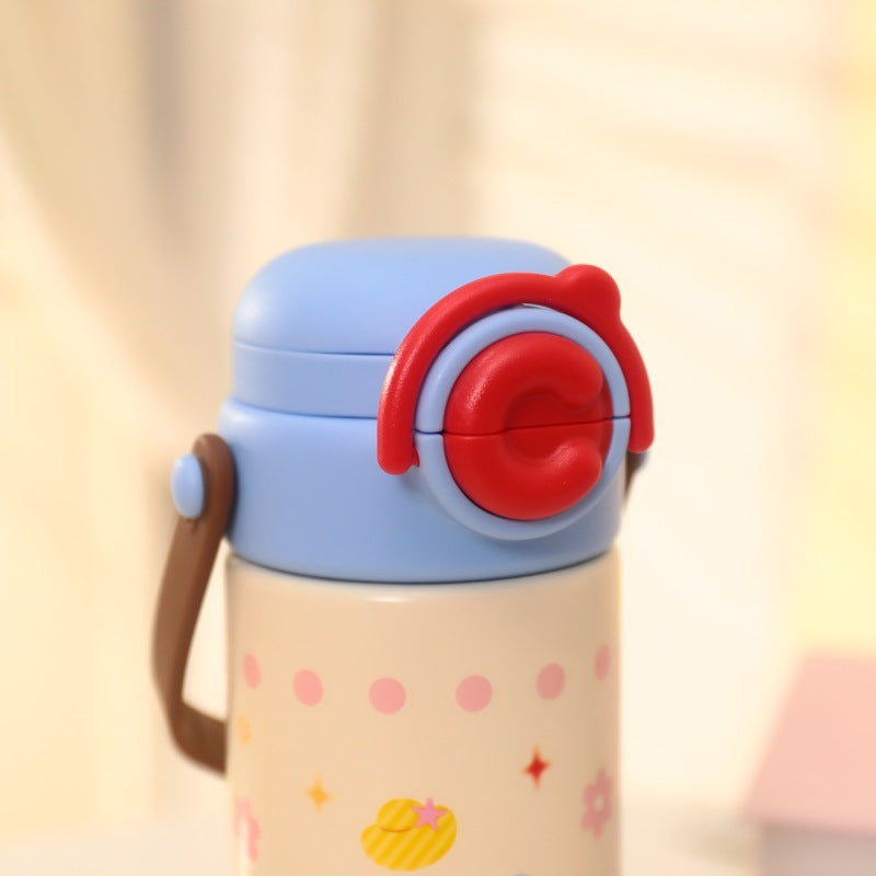 Ladies Insulated Drinking Bottle in Cheerful Strawberry Design Kalsten