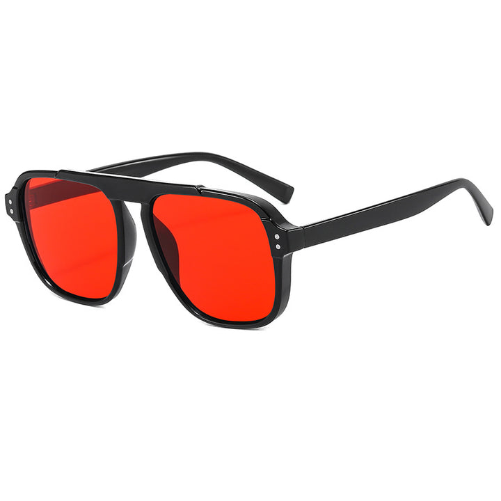 Ladies geometric sunglasses with polarized yellow lenses Kalsten