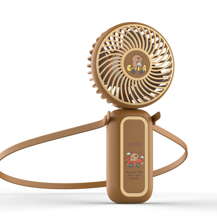 Women's Portable Neck Fan with Cute Animal Design Kalsten