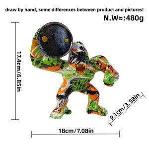Sporty decorative figure of a weightlifter Kalsten