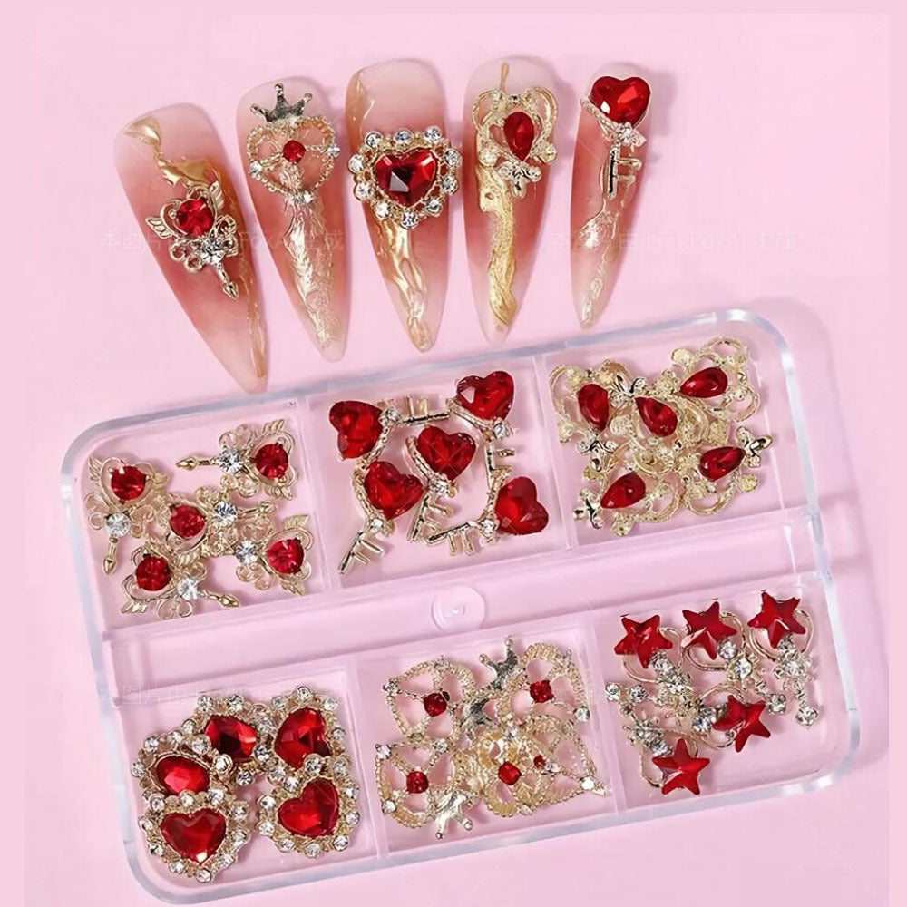 Decorative Nail Charms Set
