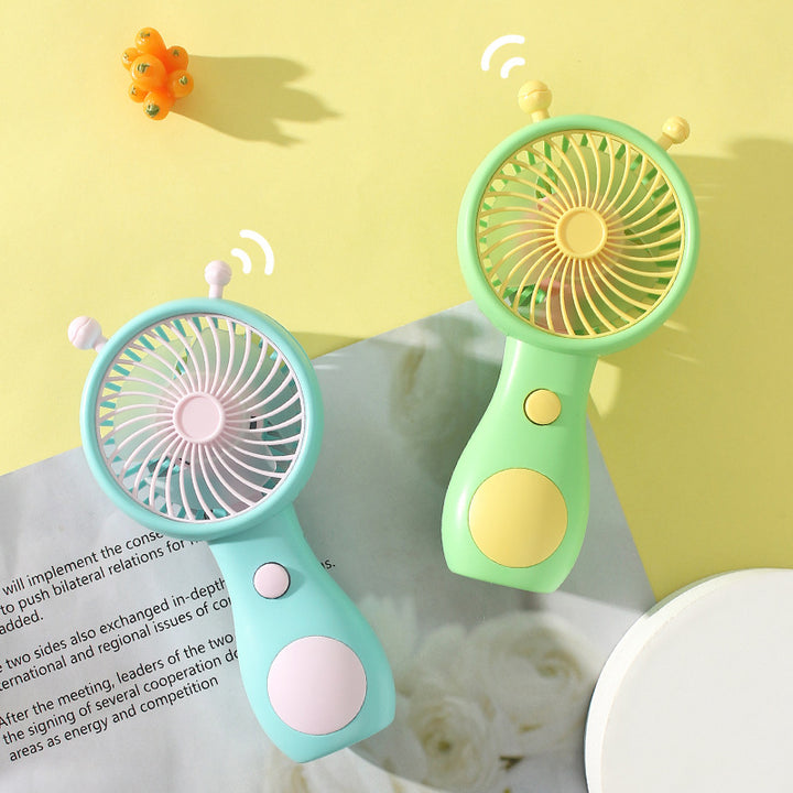 Unisex Portable Hand Fan with Flexible Handle and Stylish Design Kalsten