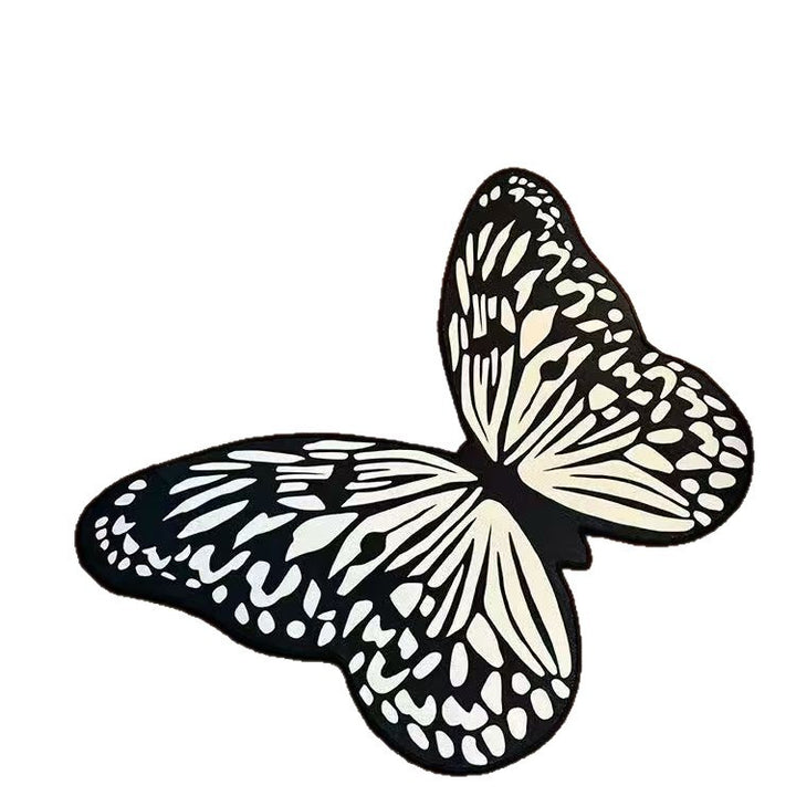 Butterfly-Shaped Decorative Area Rug Kalsten