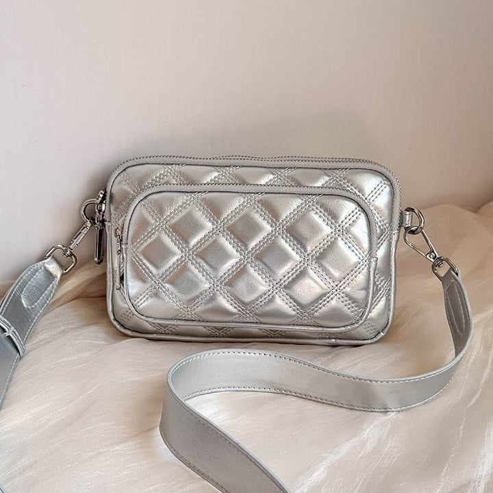 Shoulder bag with stylish quilted pattern Kalsten