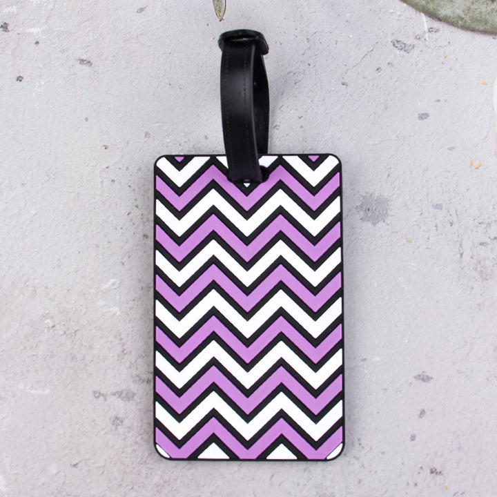 Stylish Chevron Pattern Luggage Tag Kalsten