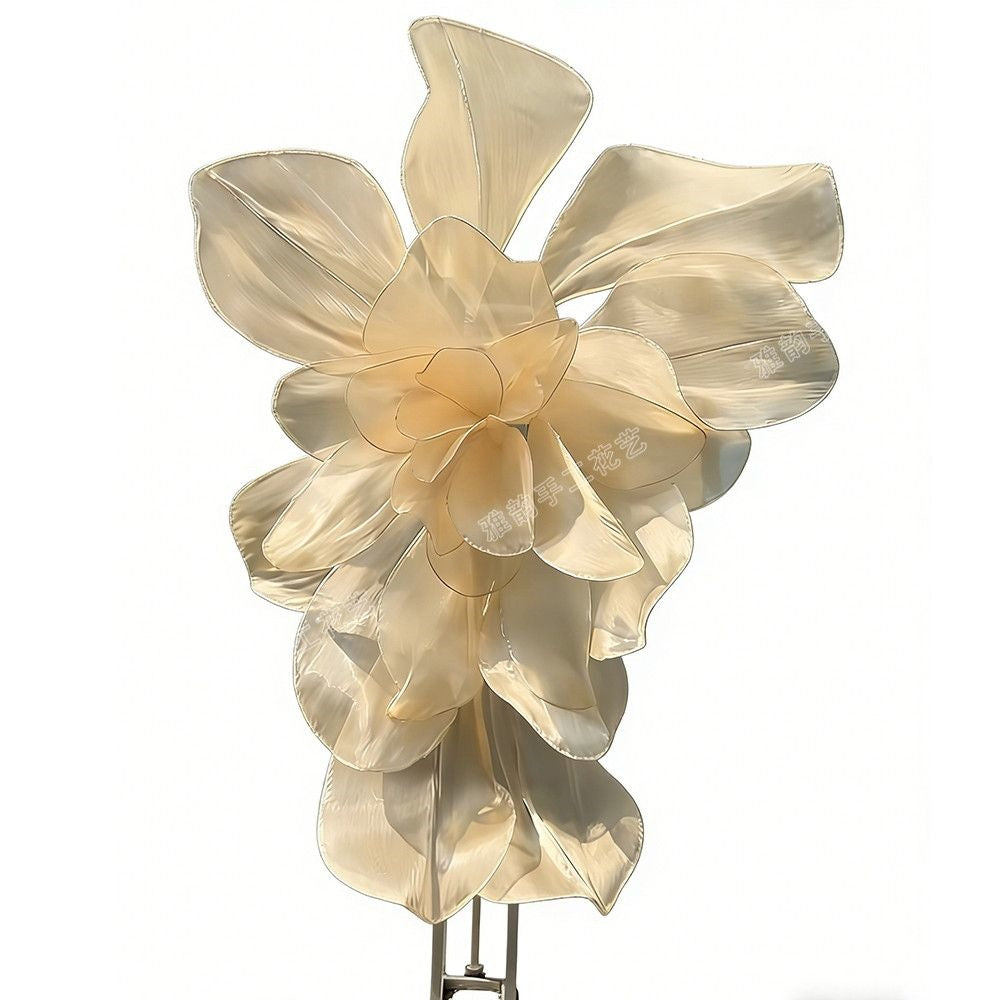 Lifelike Decorative Floral Sculpture