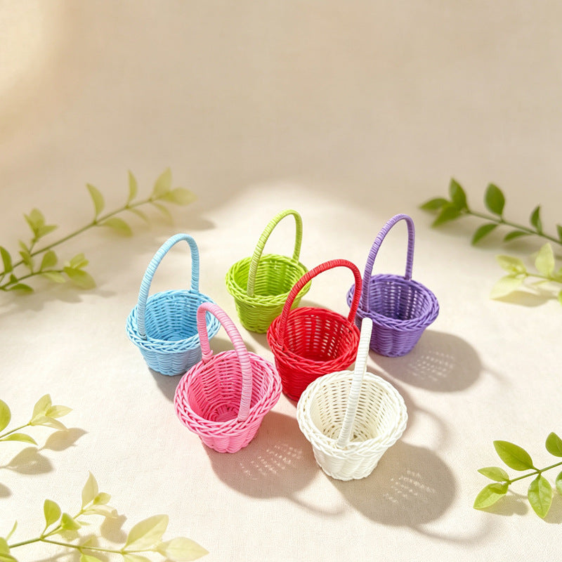 Decorative Miniature Woven Basket Kalsten