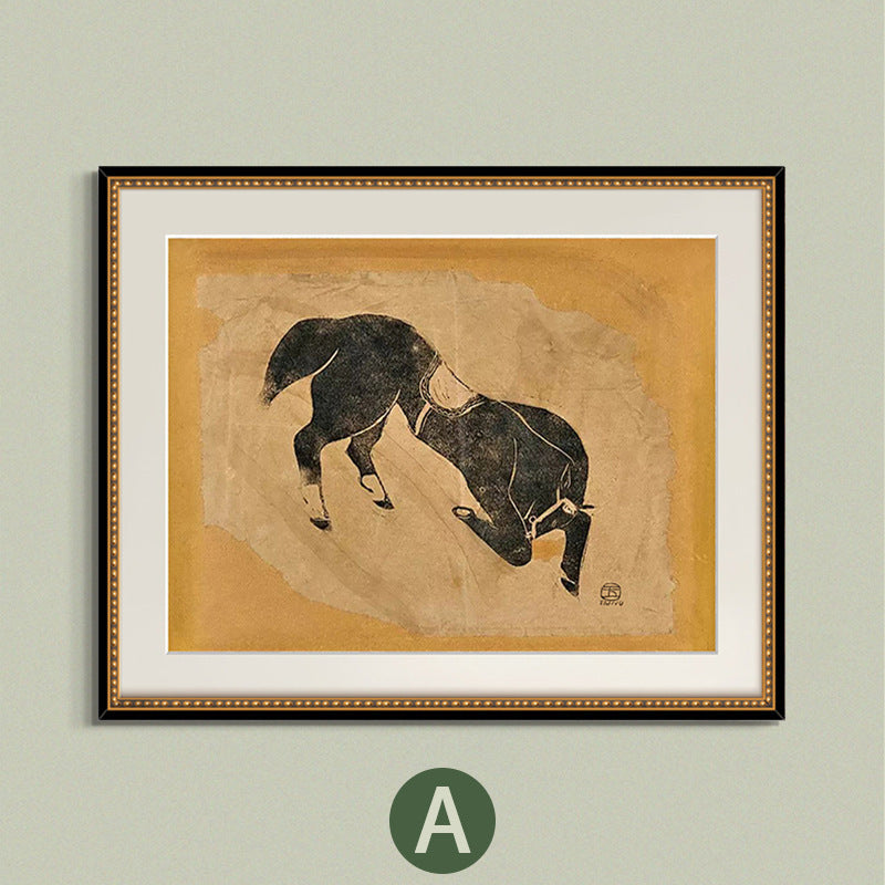 Framed Horse Art