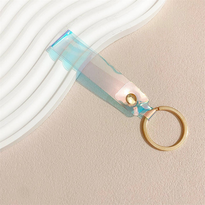Colorful Iridescent Acrylic Keychain kalsten