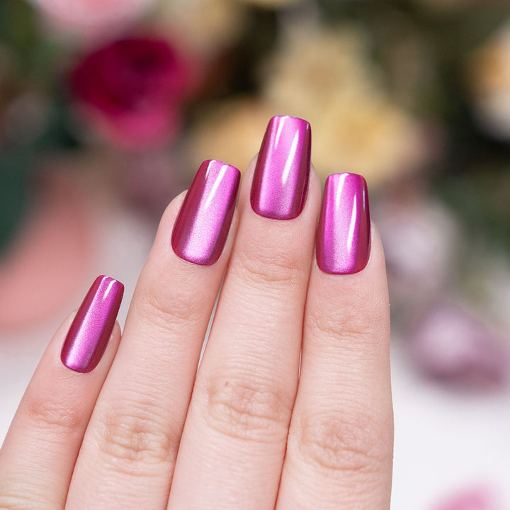 Glossy Press-On Nail Art  1791110921