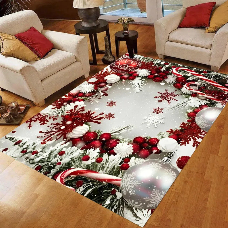 Winter Wonderland Themed Area Rug