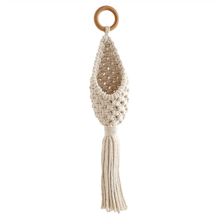 Macramé Plant Holder with Decorative Hanging Design Kalsten