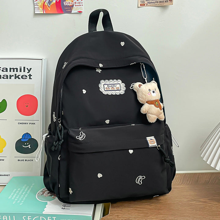 Stylish Floral-Embellished Backpack Kalsten