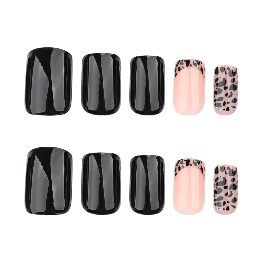 Artful Gel Nails in Leopard Design Kalsten