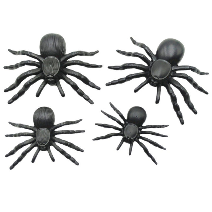 Realistic Halloween Spider Figurines Kalsten