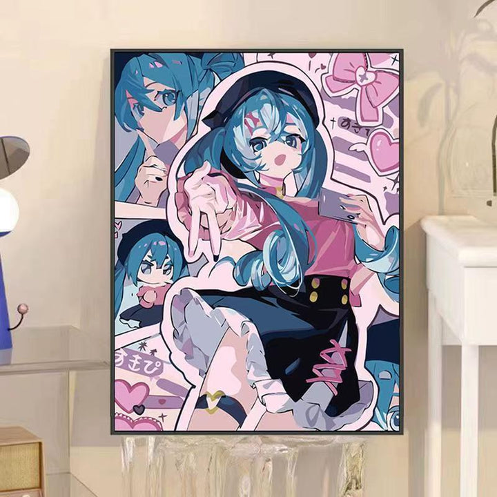 Anime-Inspired Decorative Wall Art Kalsten