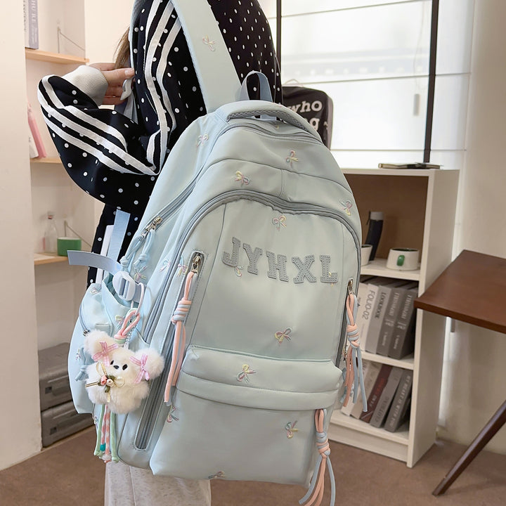 Decorative Embroidered Backpack Kalsten