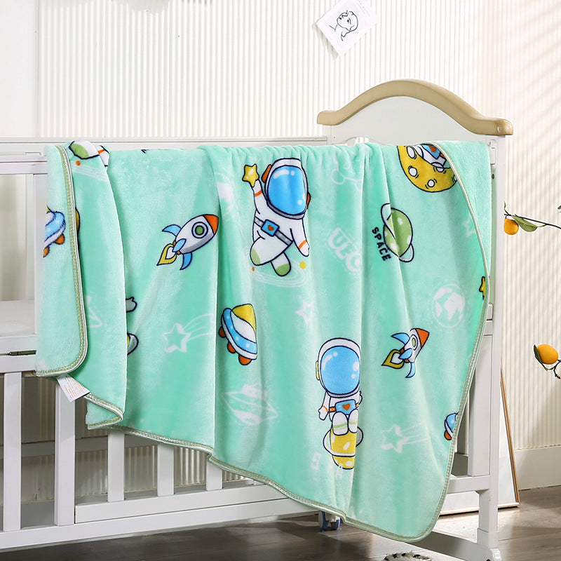 Children's Cartoon Character Fleece Blanket Kalsten