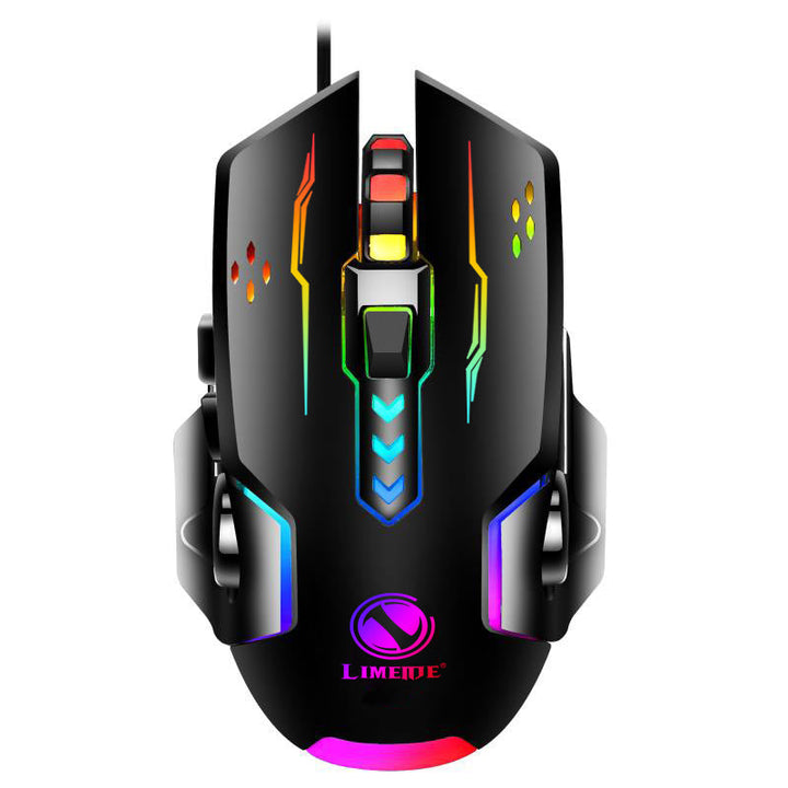 High-Precision RGB Gaming Mouse with Adjustable DPI Kalsten