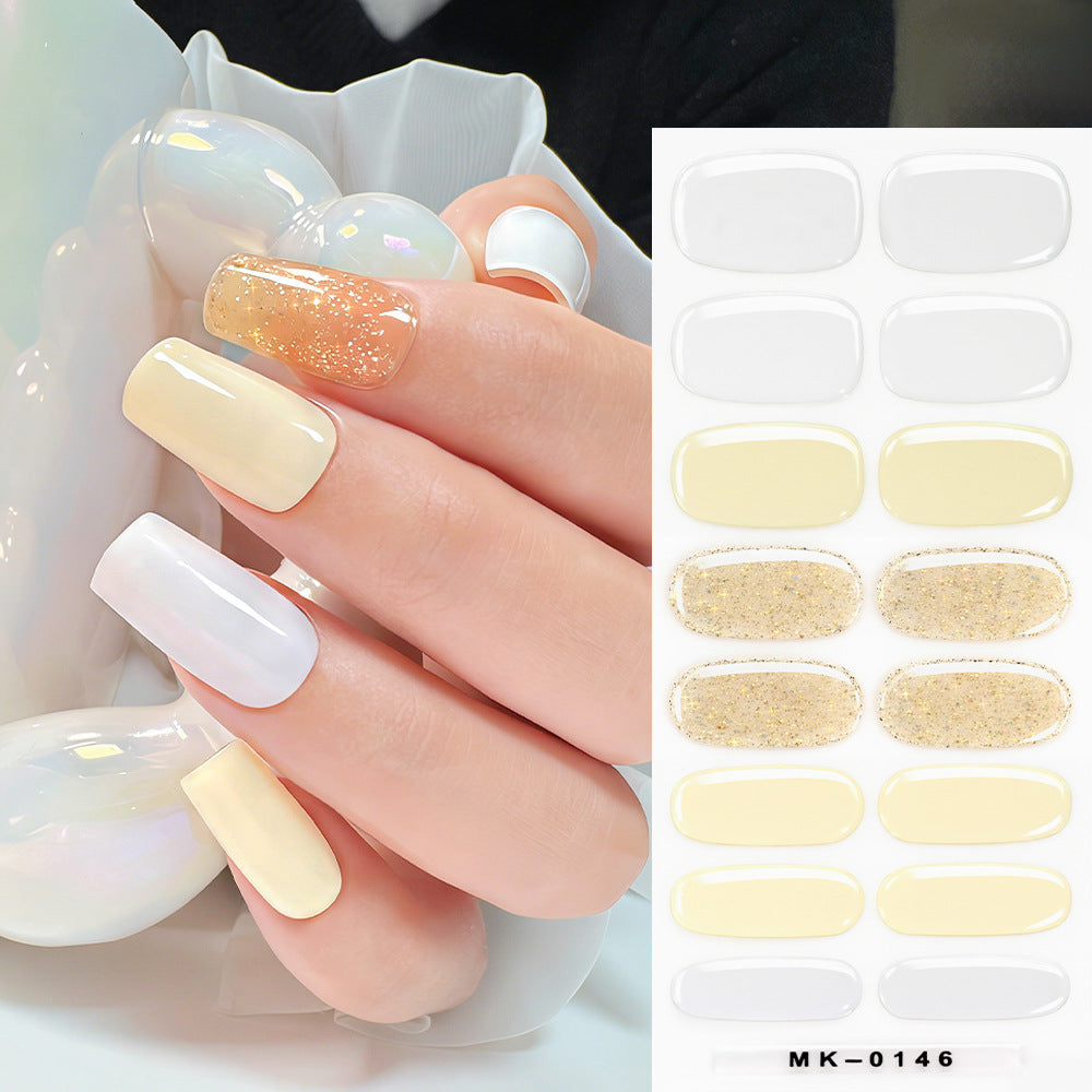 Premium Glossy Gel Nail Tips Set