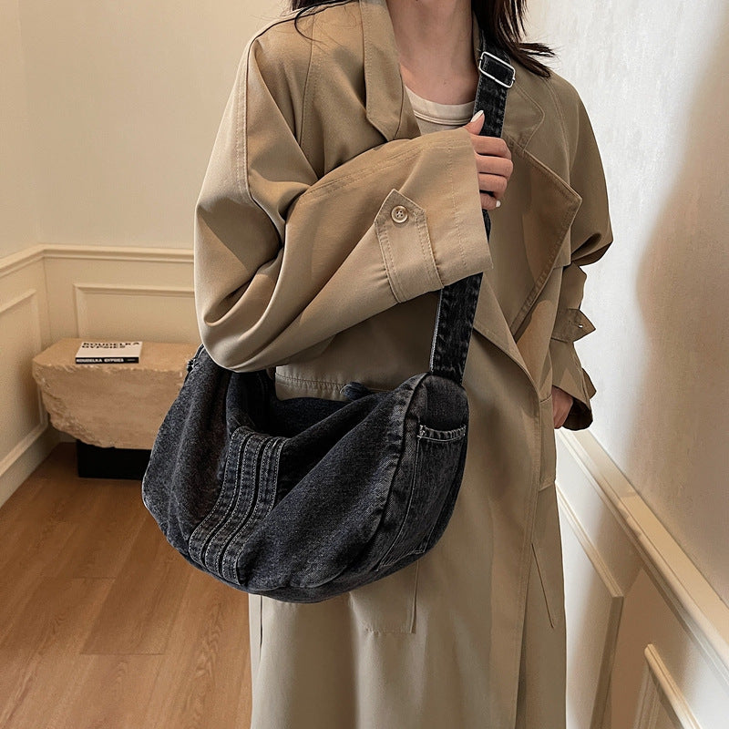 Soft Denim Sling Bag Kalsten