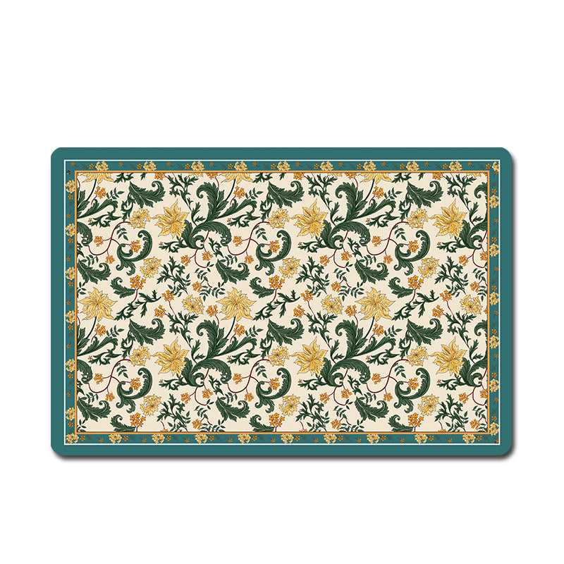 Geometric Pattern Decorative Floor Mat Kalsten
