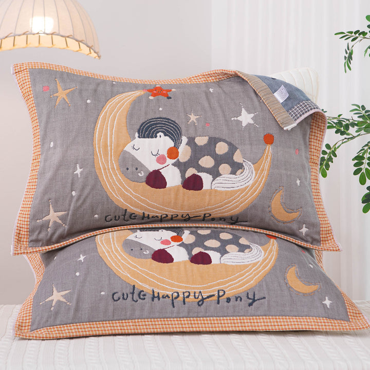 Women's pillowcase with cute horse motif Kalsten