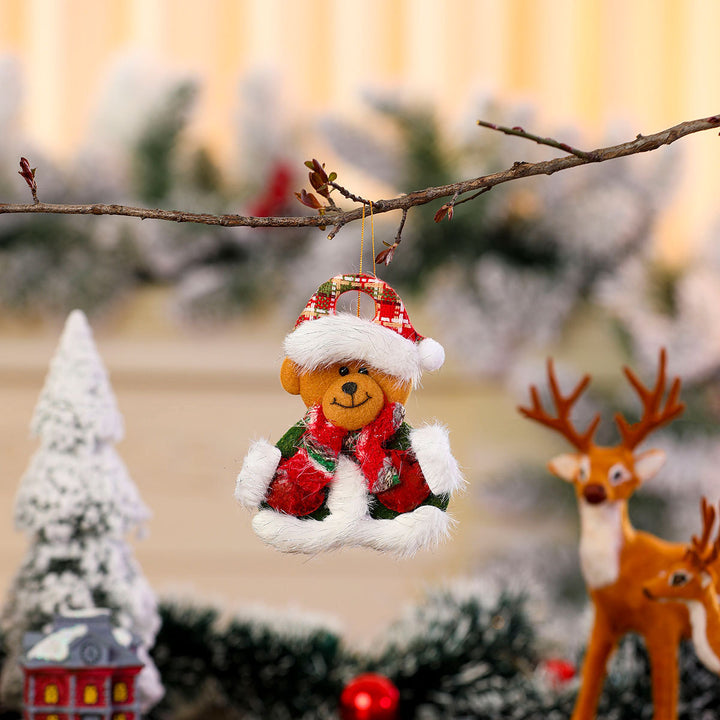 Plush Snowman Ornament Kalsten