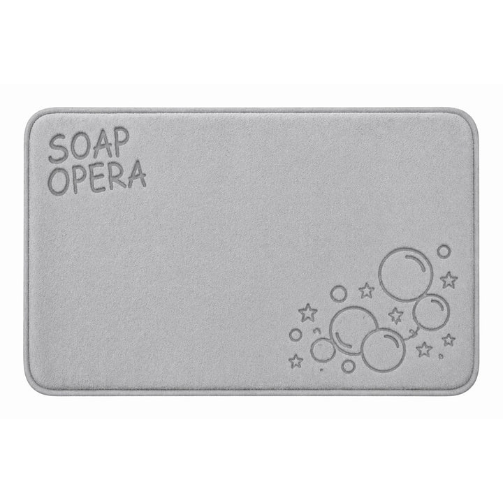 Decorative Bath Mat with Fun Bubble Theme