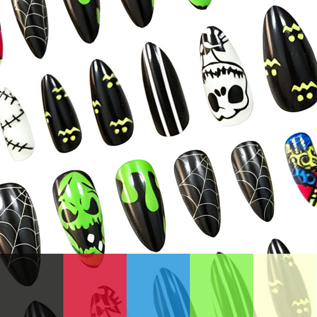 Halloween Inspired Nail Art Kalsten