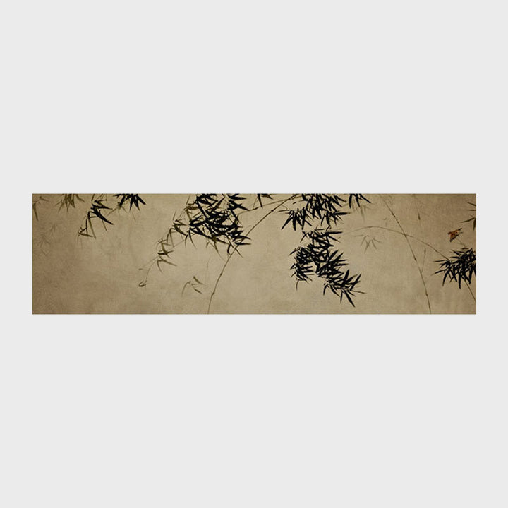 Abstract Bamboo-Inspired Wall Art