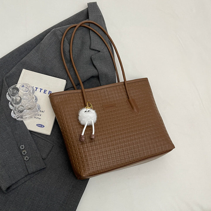 Woven Patterned Shoulder Bag Kalsten