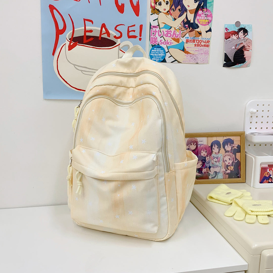 Decorative Star-Patterned Backpack Kalsten 1791205991
