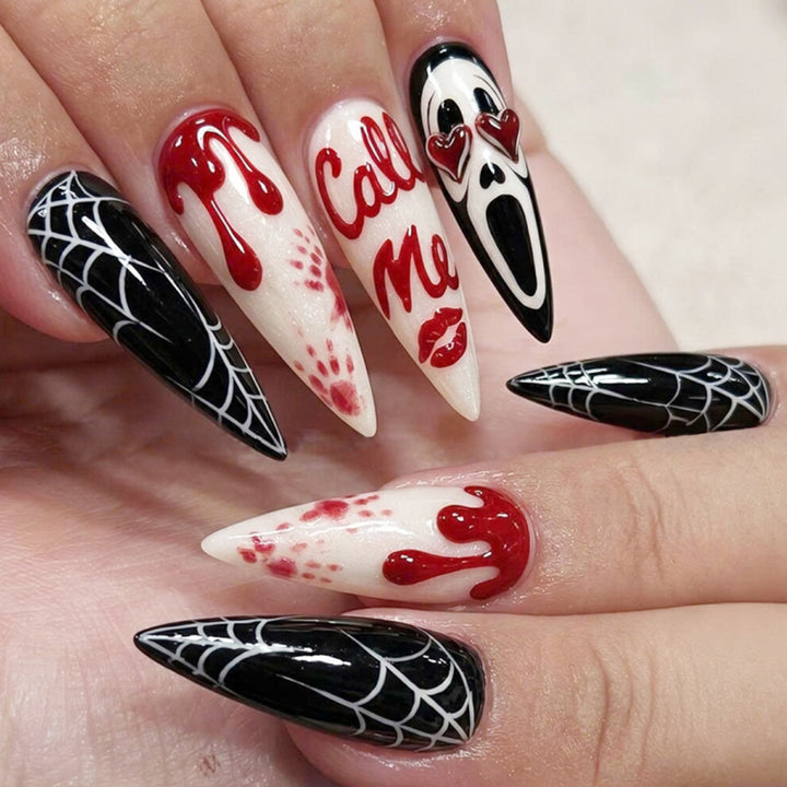 Creative Halloween Art Nail Set Kalsten