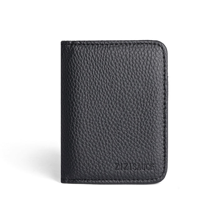 Premium Textured Leather Card Holder