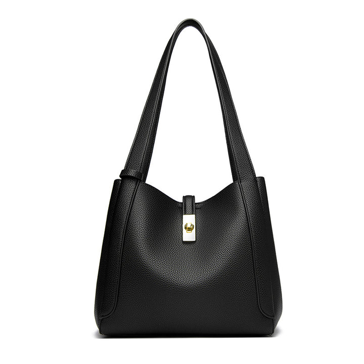 Elegant Structured Shoulder Tote Kalsten
