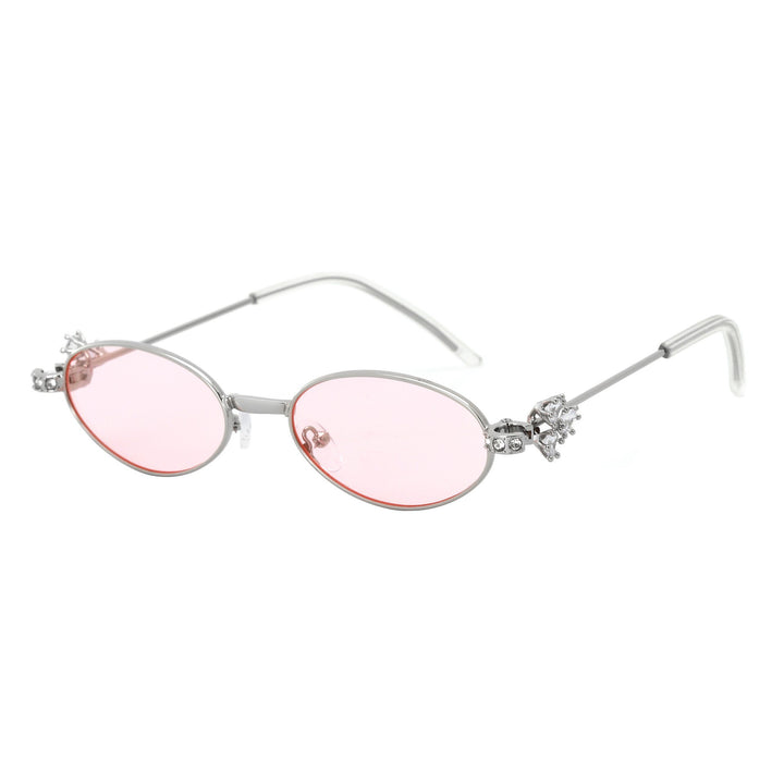 Women's Designer Sunglasses with elegant, mirrored frame and stylish embellishments Kalsten