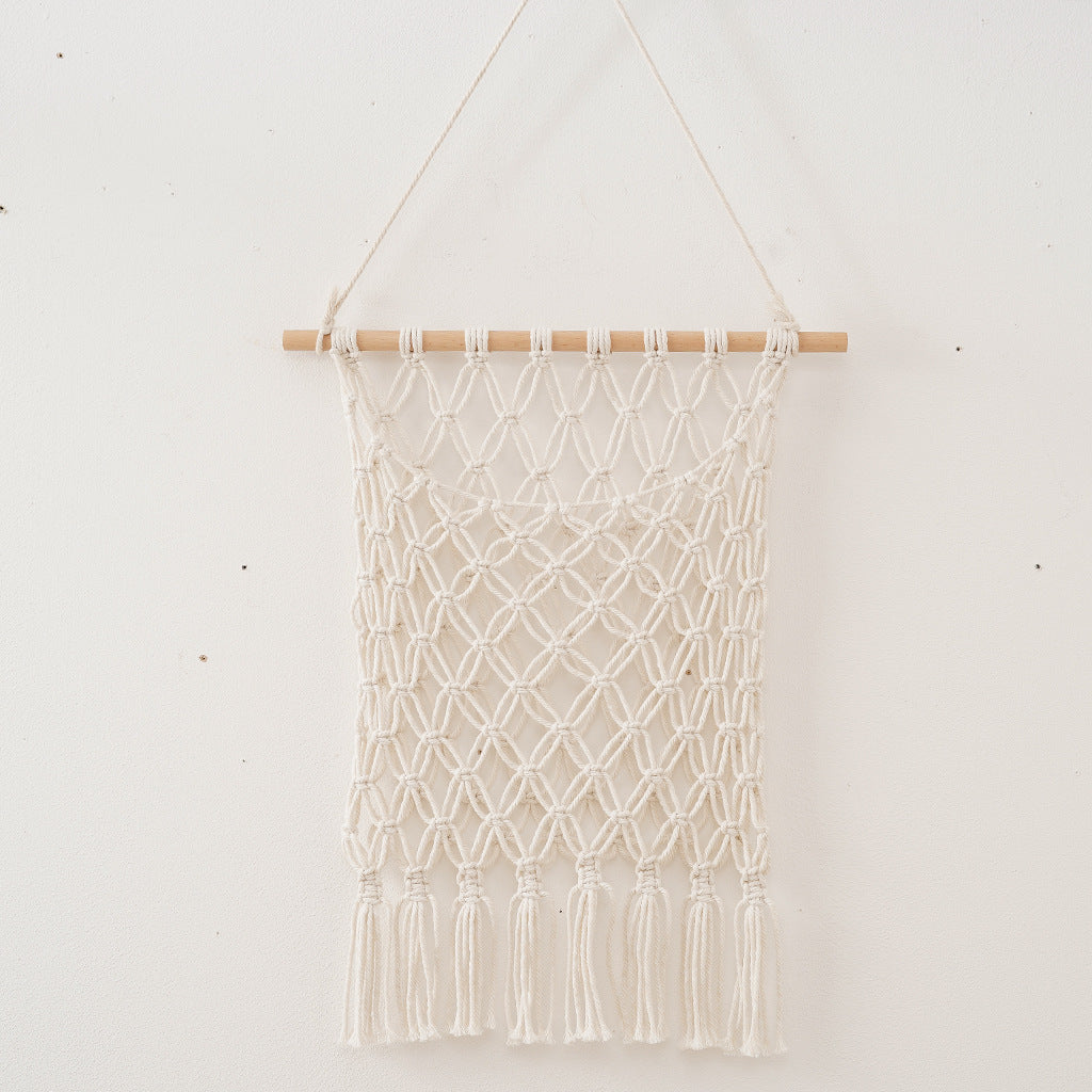 Bohemian Macrame Wall Hanging with Fringes Kalsten