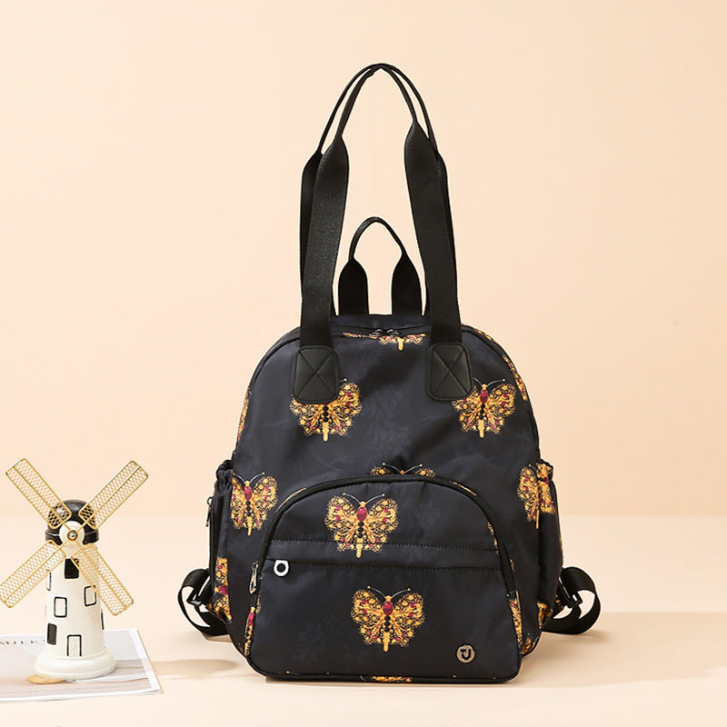 Floral Print Multi-Functional Backpack Kalsten