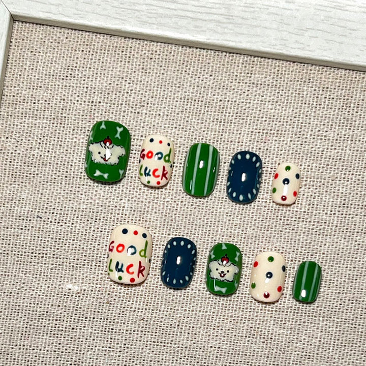 Playful Artistic Nail Art Design Set Kalsten