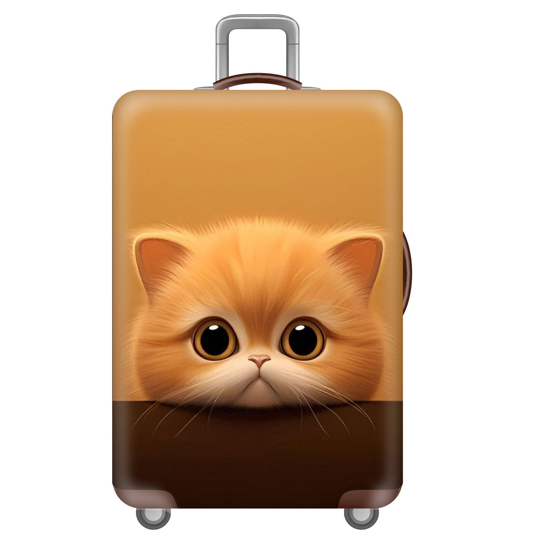 Unisex Hard-shell suitcase with cute cat motif Kalsten