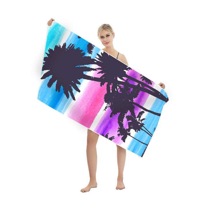 Multifunctional beach towel in creative mandala design Kalsten