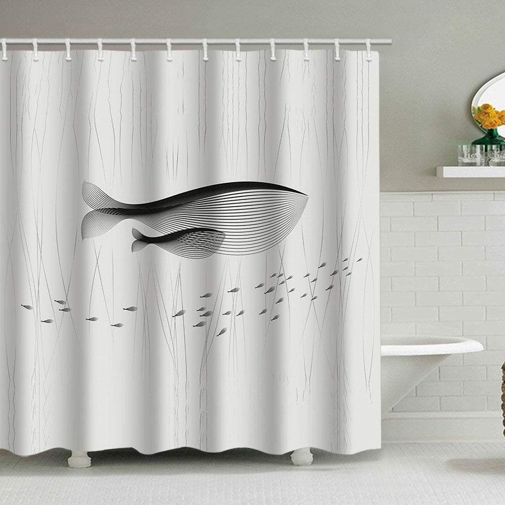 Artistic Floral Shower Curtain Kalsten