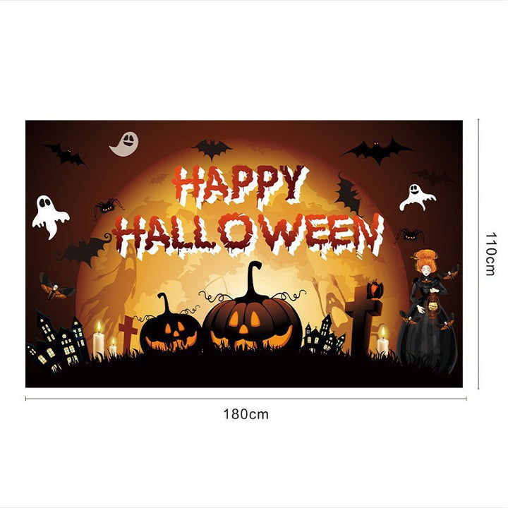 Halloween-Themed Decorative Welcome Mat Kalsten