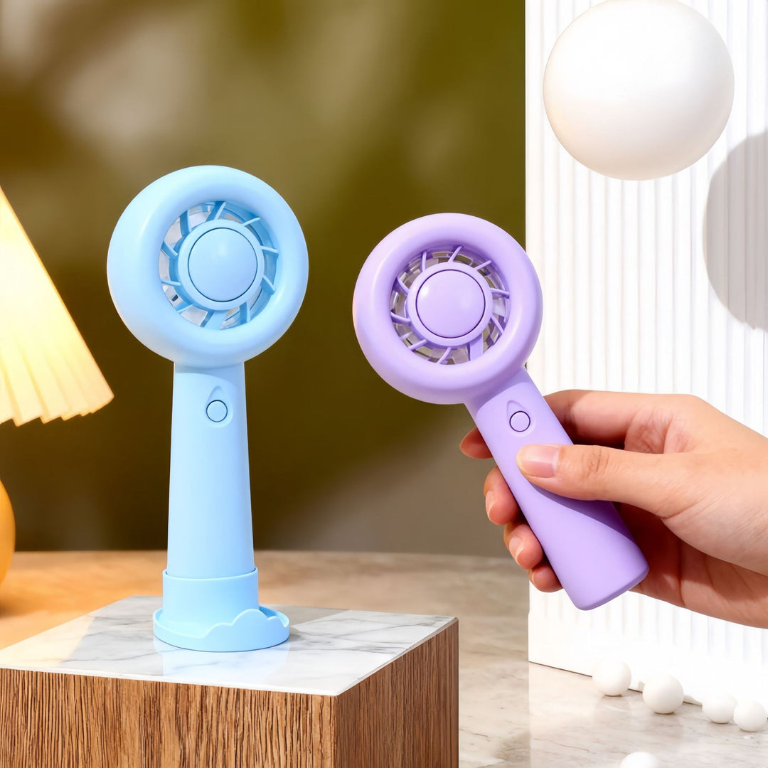 Women's Portable Hand Fan with Stepless Speed Control Kalsten