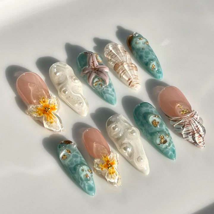 Artistic Fantasy Press-On Nail Set Kalsten