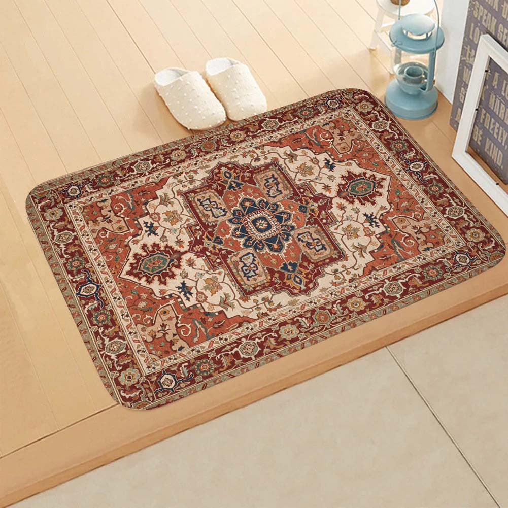 Artistic Mandala Pattern Bath Mat