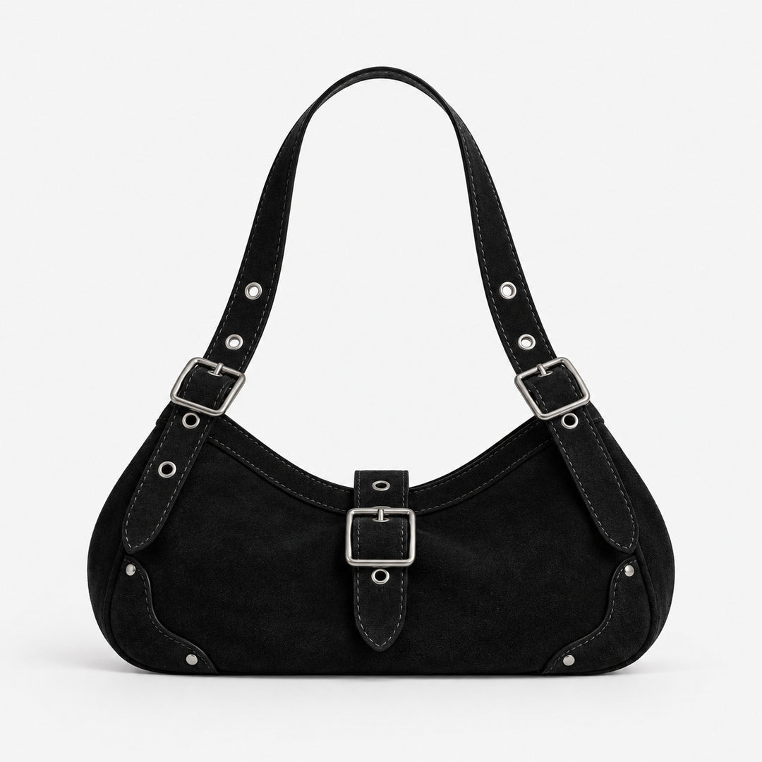 Suede Shoulder Bag