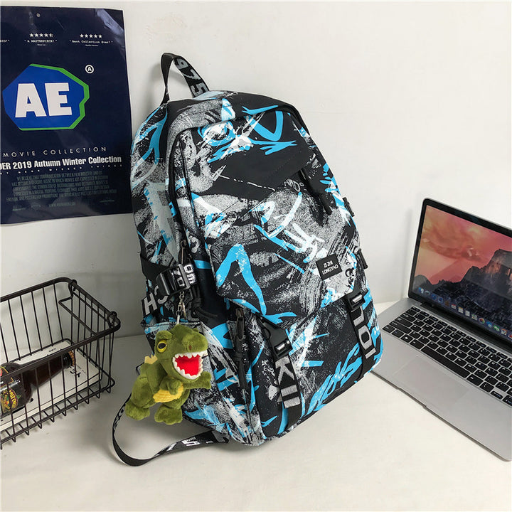 Stylish Graphic Print Backpack Kalsten